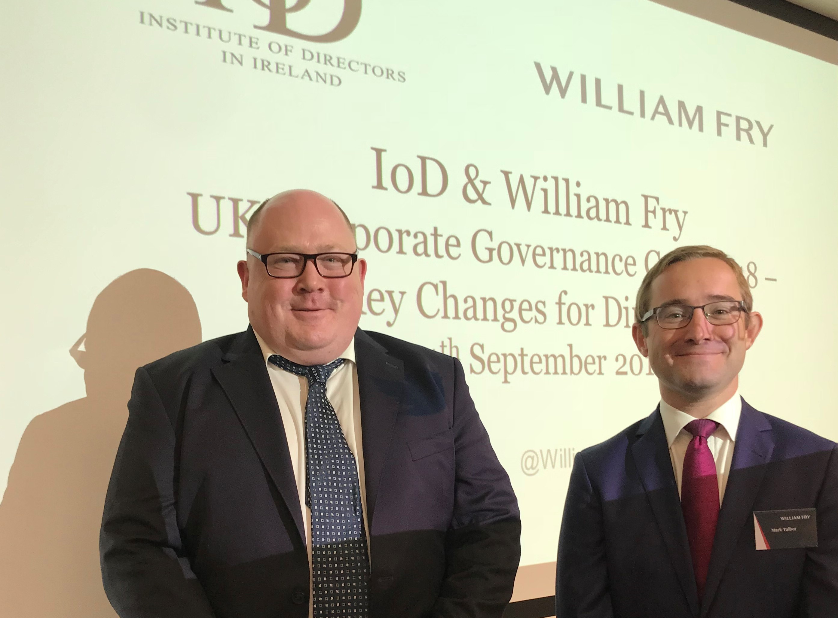 IoD & William Fry - UK Corporate Governance Code 2018 - Key Changes for Directors