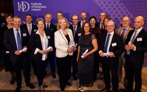 Business Leaders Honoured at IoD Ireland Chartered Director Progamme Graduation